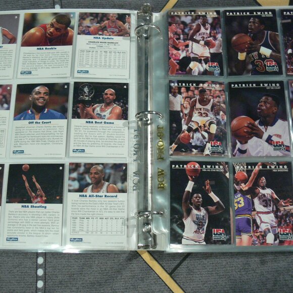 9 PAGES OF USA # 1 BASKETBALL STARS,BARKLEY,PIPPIN EWING-MALONE +++ - Picture 2 of 3
